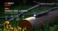Acebeam UC20 EDC lampa sa belim crvenim i UV svetlom