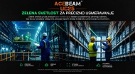 Acebeam UC25 zeleni svetlosni snop za precizno usmeravanje