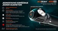 Acebeam H15 2.0 LED i reflektor za snažno belo svetlo
