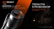 Acebeam P16 Defender Strobe režim rada