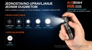 Acebeam H16 režimi rada i upravljanje jednim prekidačem