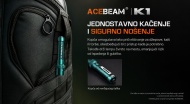 ACEBEAM K1 metalna kopča za nošenje na opremi