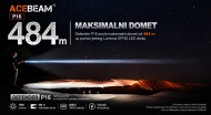 Acebeam P16 Defender svetlosni snop dometa do 484 metra