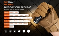 Acebeam TAC AA 2.0 zadnji prekidač i režimi rada