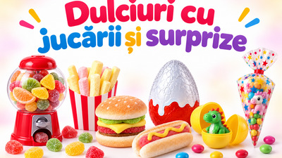 Dulciuri cu jucării și surprize – idei pentru cadouri și petreceri