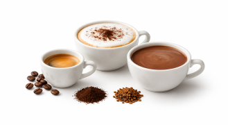 Cafea, Derivate și Băuturi Calde