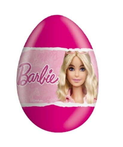 Barbie ロゴサイン♪ Ouă ciocolată Barbie Zaini 24x20g