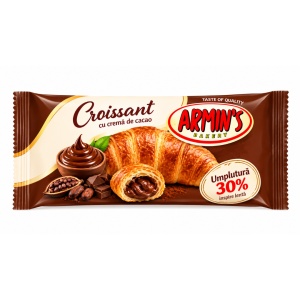 ARMIN'S Croissant cu Cremă de Cacao 40g (30 Buc/Cutie) - Img 2