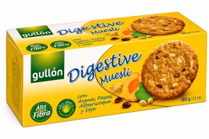 Biscuiți Digestivi GULLON cu Muesli 365 g (15/bax) - Img 2