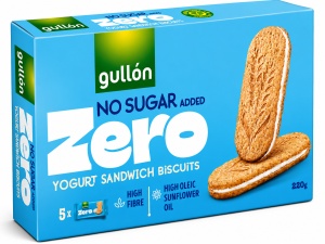 Biscuiți Gullon cu cremă de iaurt FĂRĂ ZAHĂR 220 g (8/bax) - Img 2