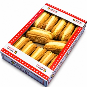 Biscuiti IULIANO, crema lamaie, 380 g