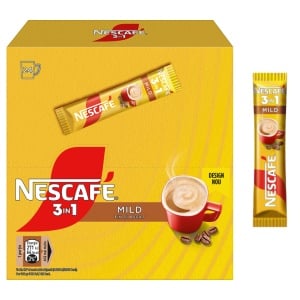 Cafea instant, NESCAFE, 3 in 1, Mild, 24 plicuri X 15 g - Img 4