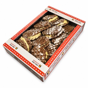 Fursecuri Faguri cu Cacao și Cremă de Lămâie IULIANO 350g - Img 2