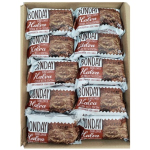 Halva BONDAY, floarea soarelui si cacao, 210 g - Img 2