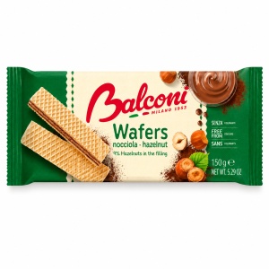 Napolitane Balconi cu cremă de alune 150g - Img 2