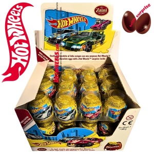 Ou Ciocolata, ZAINI, Hot Wheels, 24 X 20 g - Img 6