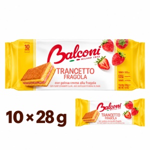 Prajituri BALCONI, Trancetto Capsiuni, 10 x 28 g