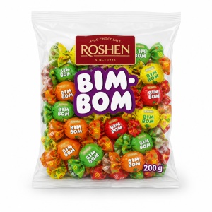ROSHEN BIM-BOM Dropsuri asortate 200 g