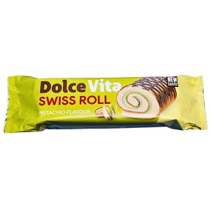 Ruladă Dolce Vita cu Cremă de Fistic, 300g