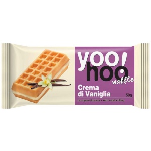 YOOHOO Gofre Sandwich cu Cremă de Vanilie 50g (12 Buc/Cutie) - Img 2