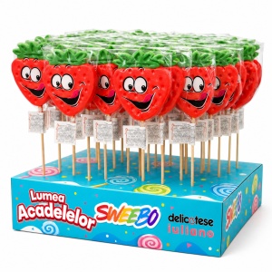 Acadele Căpșună SWEEBO 35g X 40 buc/set