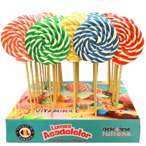 Acadele Mixt 5 Culori SWEEBO, 35g x 40 buc/set - Img 2