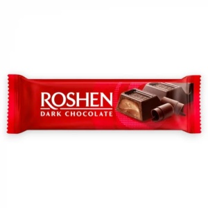 Batoane de ciocolată neagră cu fondant de cacao Roshen, 30 × 29 g - Img 6