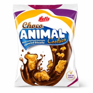 Bax NEFIS Biscuiți Choco Animal 200G (10 Buc/Cutie) - Img 2