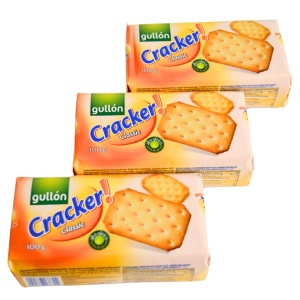 Biscuiți Cracker sărați Gullon 300 g (3 x 100 g)(8/bax) - Img 4