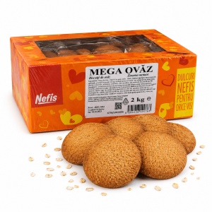 Biscuiți Mega Ovăz Nefis 2 kg