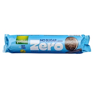 Biscuiți Sandwich cu cacao și cremă de lapte FĂRĂ ZAHAR Gullon, 147g (16/bax) - Img 6