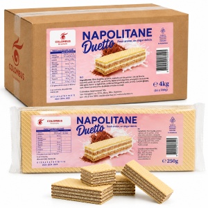 COLOMBUS Napolitane Zebra Duetto 4KG (16 x 250G)