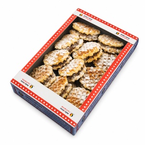 Fursecuri IULIANO, Faguri crema cacao si rom, 350 g