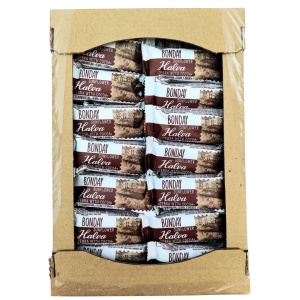 Halva BONDAY, floarea soarelui si cacao, 50 buc X 30 g