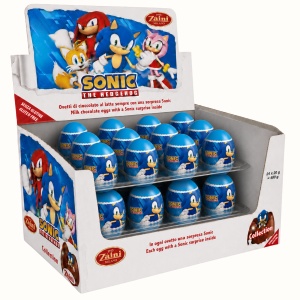 Ou Ciocolata ZAINI, cu surprize, Sonic, 24 X 20 g - Img 4