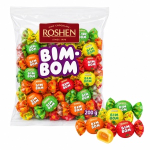 ROSHEN BIM-BOM Dropsuri asortate 200 g
