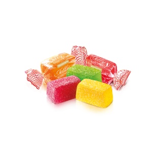 ROSHEN Jelly Mixed Fruit Jeleuri Asortate Fără Gelatină 1 kg - Img 2