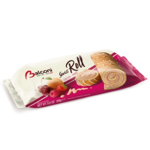 Rulada BALCONI, cu crema fructe, 250 g - Img 3