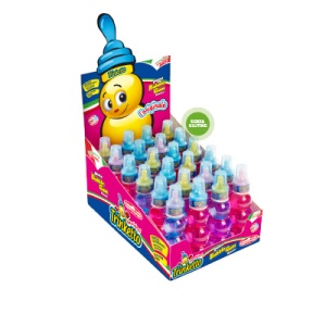 Suc neacidulat, TRINKETTO, Bubble Gum, la bidonas, 24 X 70 ml - Img 3