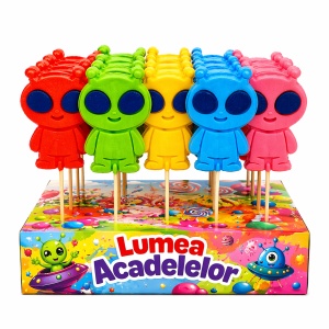 Acadele Alien Pop SWEEBO, 40 g X 40 buc/set
