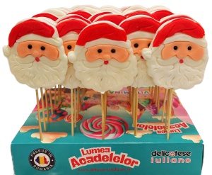 Acadele Mos Craciun SWEEBO, 45g x 40 buc/set - Img 3