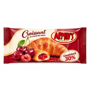 ARMIN'S Croissant cu Jeleu de Vișine 40g (30 Buc/Cutie) - Img 2