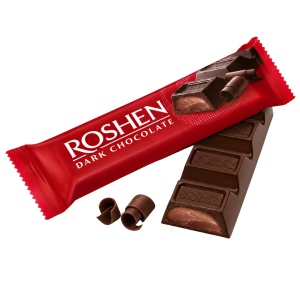 Batoane de ciocolată neagră cu fondant de cacao Roshen, 30 × 33 g - Img 8