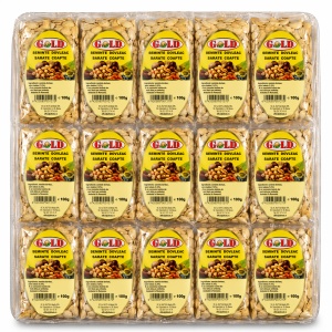 Bax 15 pungi Seminte Dovleac GOLD, prejite si sarate, 100 g - Img 3