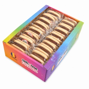 Biscuiti IULIANO, cu crema de cacao, 50 X 36 g - Img 2
