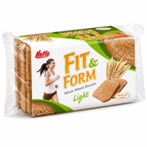 Biscuiti NEFIS, Fit & Form, 12 X 95 g
