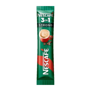 Cafea instant, Nescafe, 3 in 1, Strong, 24 plicuri X 14 g - Img 2