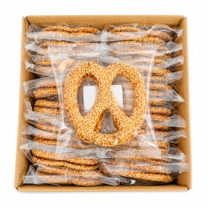 Covrigei Brezel XL cu susan NEFIS 56g (2 buc/pachet) – cutie 20 pachete - Img 3