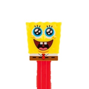 Dispenser PEZ SpongeBob cu 2 rezerve de bomboane, 17 g - Img 3