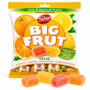 DUFOUR Big Frut Jeleuri Moi cu Suc de Citrice 150g
